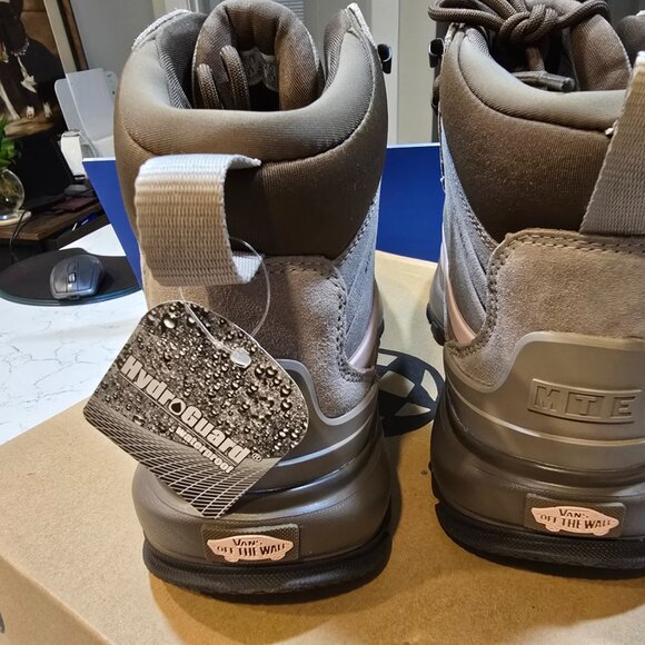 Vans MTE Crestline Waterproof Teak Hiking Boots Shoes Men's Size 10.5 (10) NEW - Picture 4 of 11